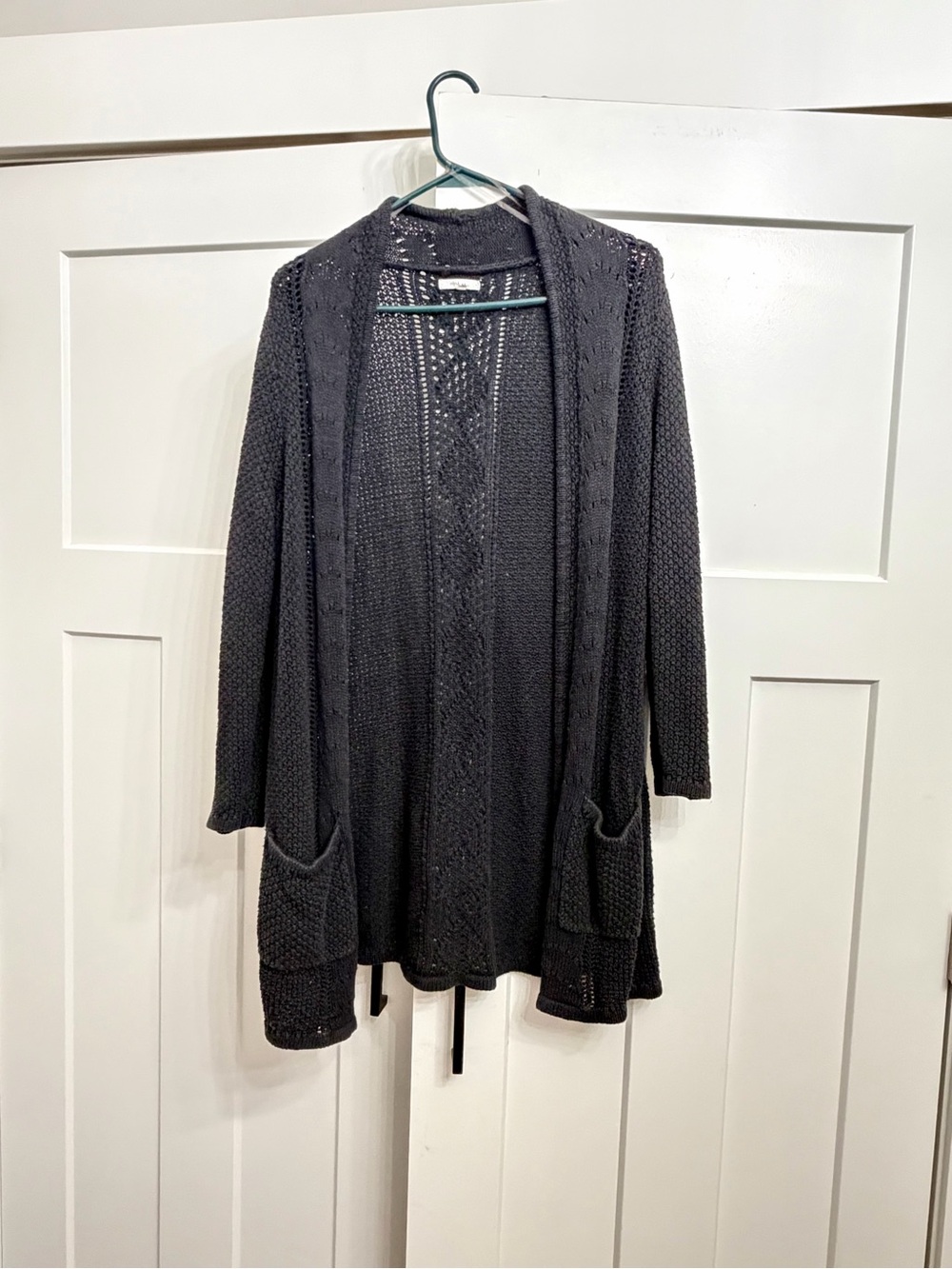 Maurice’s Black Knit Cardigan with Pockets - Women